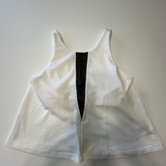 The North Face White and Black Perforated Tank Top - Picture 4 of 9